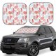 thumbnail image 1 of Balery Tropical Corals Seahorse Parasol para parabrisas de coche de 2 piezas | Parasol plegable para parabrisas delantero de coche para la mayoría de sedanes-Small, 1 of 6