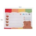 thumbnail image 3 of Blocs de recordatorio de mensajes creativos para manualidades de papel de notas de niña de dibujos animados (estilo R) Ndcxsfigh Libre de BPA, 3 of 6