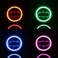 thumbnail image 2 of Sunpie (2pcs/set) 4" LED Fog Lights with RGB Halo Angle Eyes for Jeep Wrangler TJ LJ JK JKU, 2 of 4