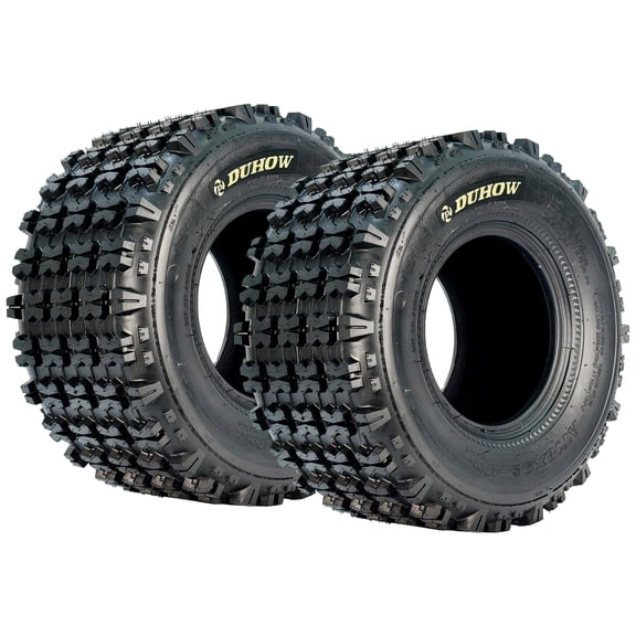 Set of 2 18X9.5-8 Golf Cart ATV UTV Tires, 18X9.5x8 Tubeless All-Terrain Sport Tires 4PR, for Lawn & Garden Utility Vehicles, Rear Wheel Fit