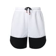 thumbnail image 1 of TheFound Men's Sweatshorts Casual Fitted Elastic Waist Contrast Color Athletic Short for Running Workout, 1 of 9