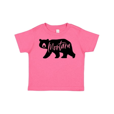 

Inktastic Montana Black Bear Silhouette Boys or Girls Toddler T-Shirt