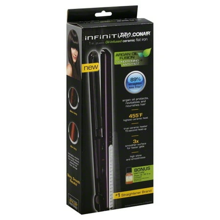 Conair Infiniti Pro By Tourmaline Ceramic Flat Iron 1 Infiniti Pro By Conair Tourmaline Ceramic Flat Iron 1