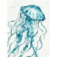 thumbnail image 3 of Tavoletti, Anne 15x18 Black Modern Framed Museum Art Print Titled - Deep Sea X v2 Teal, 3 of 5