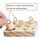 thumbnail image 3 of Juguetes Para Loros Monstrate Bloque De Madera Juguete Educativo Interactivo FN005562-00, 3 of 5