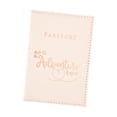 thumbnail image 4 of Monedero de pasaporte de PU, funda esencial para pasaportes de viaje, funda para tarjeta de identificación, funda para pasaporte Beige, 4 of 8