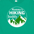 thumbnail image 4 of Inktastic Mommy's Hiking Buddy with Mountains and Trees Boys or Girls Baby T-Shirt, 4 of 5