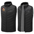 thumbnail image 4 of QATAINLAV Ofertas FlashHeated Vest for Men Women, Windproof Electric Heating Vest, Softshell Sleeveless Sports Jacket, Battery Not Included Black 6XL, 4 of 8