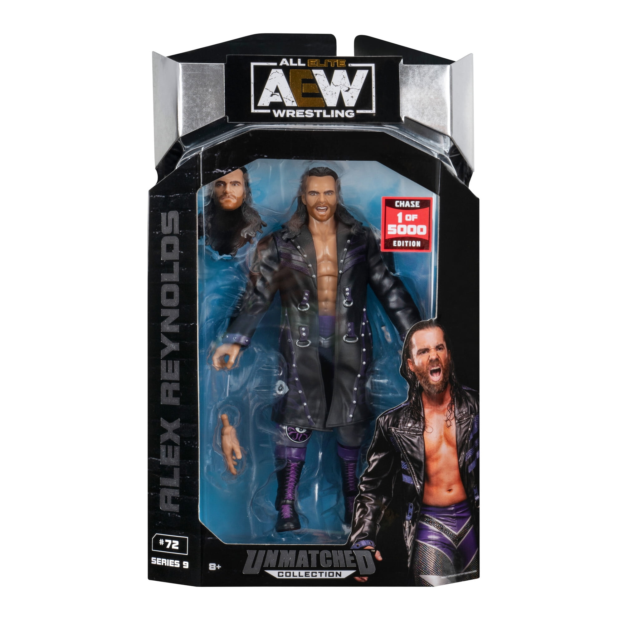 AEW Unmatched - 6 inch Shawn Spears Articulated Action Figure with
