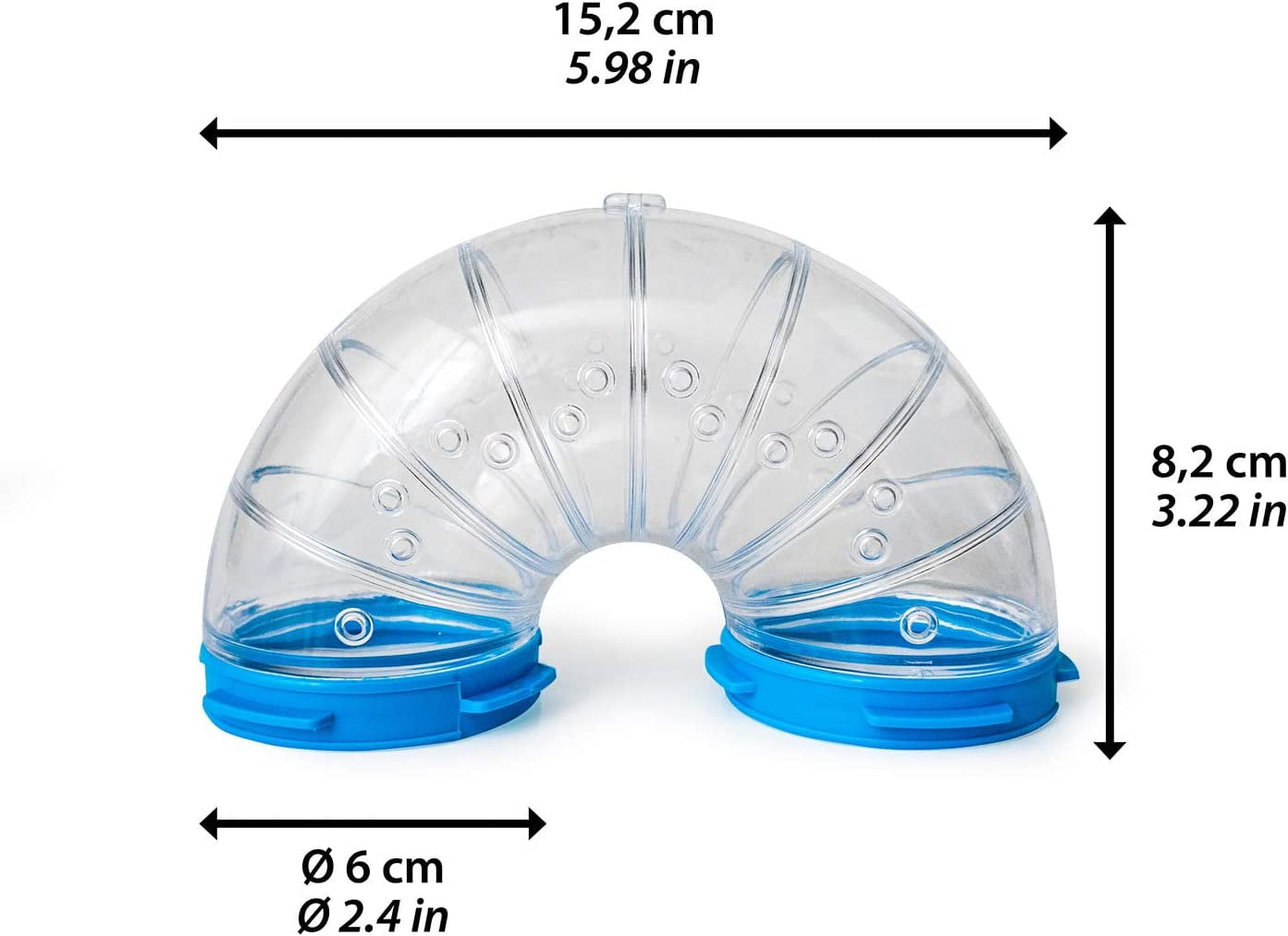 Ferplast Hamster Tube & Accessories | "U Turn" Hamster Tube