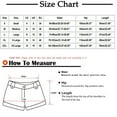 thumbnail image 2 of Patlollav Womens Cotton Linen Shorts Fashionable Print Elastic Waist Half Pants Drawstring Shorts, 2 of 5