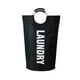 thumbnail image 2 of Descuentos Impresionantes, Bolsa de tela para la colada - Cesto grande para ropa sucia - Cesto plegable de aluminio con aro para ropa sucia - Bolsa para guardar juguetes Akmoler, 2 of 8