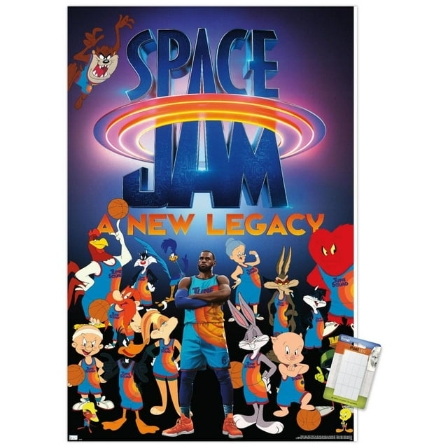 Space Jam: A New Legacy - Team Wall Poster, 14.725" x 22.375"