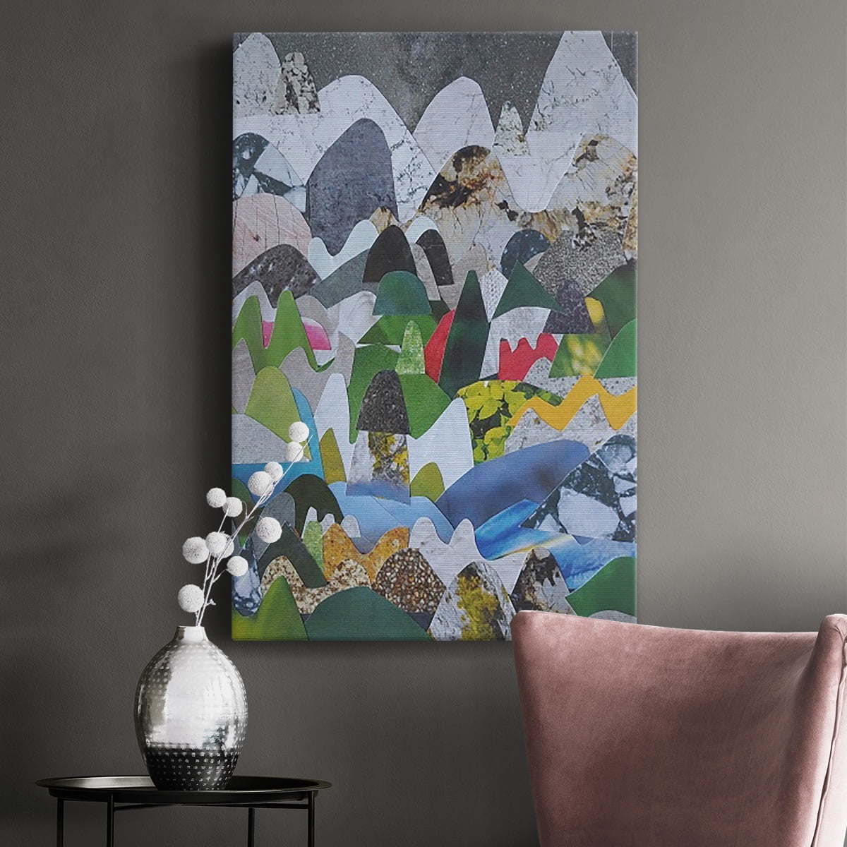 High Sierras Premium Gallery Wrapped Canvas - Ready to Hang