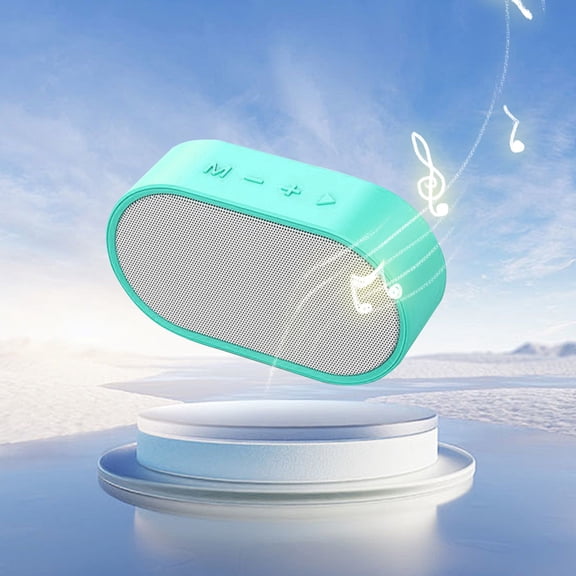 HOZVOMI Mini Outdoor USB Charging Portable Bluetooth 5.2 Speaker, 10W High Volume Subwoofer with IPX5 Watertight, Shocking Sound, Multiple Colors, for Home, Travel, and Outdoor Activities