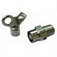 thumbnail image 2 of Jones Stephens 1/8 In. IPS Male Nickel-Plated Brass Hot Water Air Valve & Key, 2 of 2