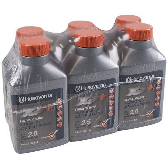 Husqvarna Corrosion Protection Synthetic Blend 2 Stroke Motor Oil (6 Pack)