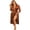 Brown, variant on Robes for Women Silk Bathrobe Lightweight Long Satin Sleepwear Sexy Bridesmaid Wedding Party Robes