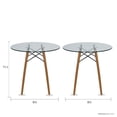 thumbnail image 3 of Mesa Comedor Mundo In Eames Moderno Cristal, 3 of 10