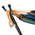 thumbnail image 6 of Ktaxon Patio Outdoor Double Hammock Stand Set Portable Bag Colorful, Little Colored Stripes, 6 of 10