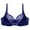 Women's Bras Dark Blue, variant on Women's Lace Bras, Minimizer Bra for Women - Plus Size Lace Bra Womans Full Coverage Bras Unlined Underwire Bra for Heavy Breast S-3XL