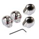 thumbnail image 1 of Soidarity Perilla de volumen en forma de esqueleto, 4 Uds., perilla de Control de tono de guitarra eléctrica, piezas de instrumentos musicales tipo M6 Accesorios para instrumentos musicales plata Soidarity OD0073-01, 1 of 6