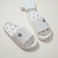thumbnail image 5 of Mepaouo Women's Shower Slippers Quick Drying Non Slip Bathroom House Pool Sandals Soft Cloud Slides, 5 of 7