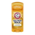 thumbnail image 2 of Arm & Hammer Ultra Max Antiperspirant Deodorant Solid Stick, 2.6oz, 2-Pack, 2 of 5