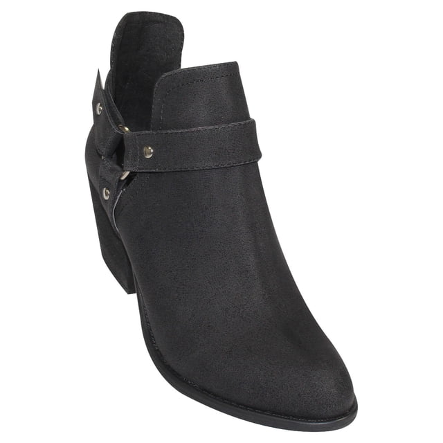 BOTIN CASUAL TACON MILAGROS MUJER NEGRO CINQUE 7972 LEON 7972p