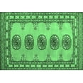 thumbnail image 1 of Ahgly Company Indoor Rectangle Southwestern Emerald Green Country Area Rugs, 8' x 12', 1 of 4