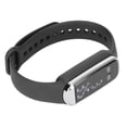 thumbnail image 3 of Reloj digital Pantalla LED Reloj de pulsera electrónico elegante recargable de 12/24 horas para hombres y mujeresNegro, 3 of 8