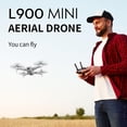 thumbnail image 3 of Drone L900 Pro Se 4k Hd Wifi 5g Cámara Dual Profesional Con Gps 2 Batería-Negro JAMW Sencillez, 3 of 5
