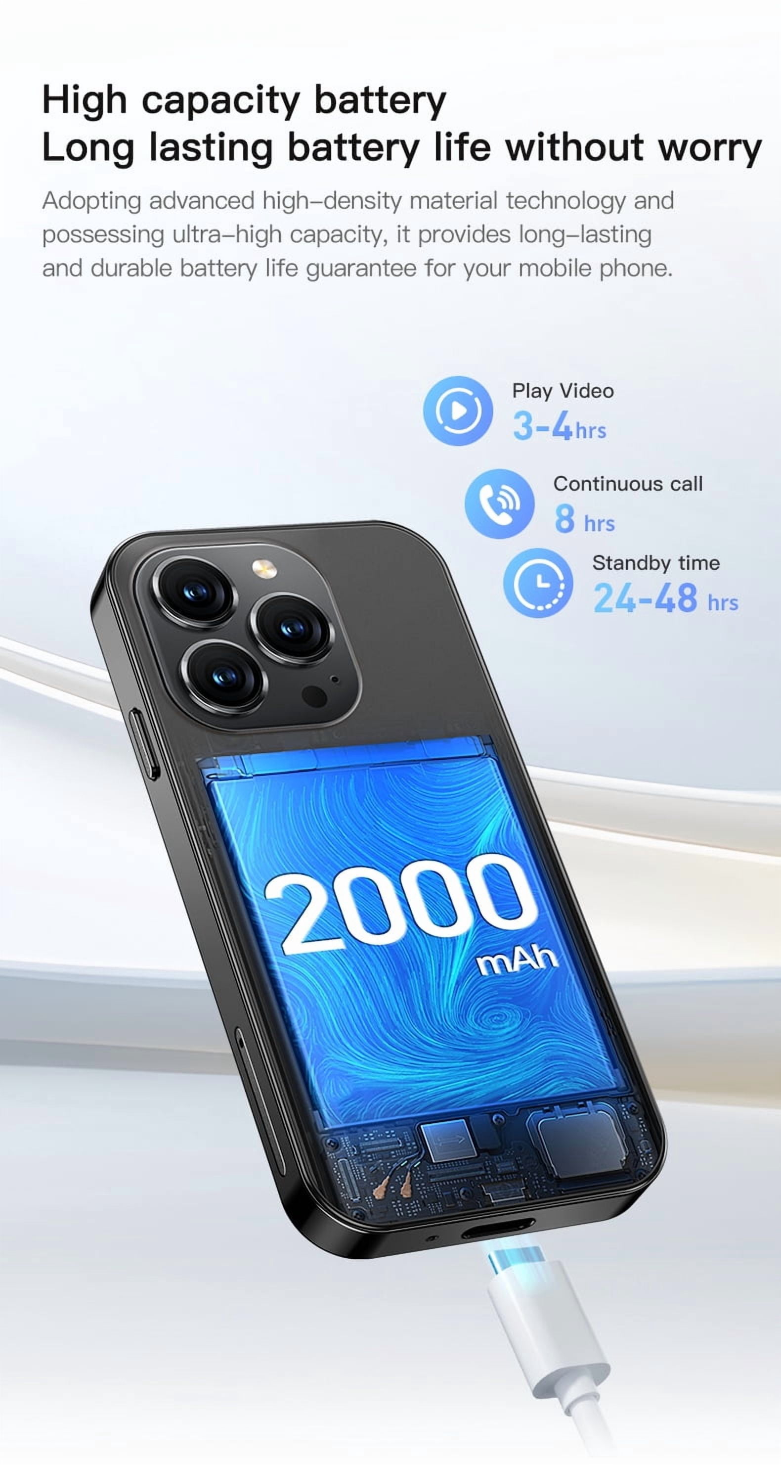 ONEMYTH M17 Pro Android 12.0 Mini Phone 4.0'' Screen Quad Core