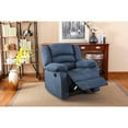 thumbnail image 2 of Nathaniel Home Addison Recliner, Blue, 2 of 3