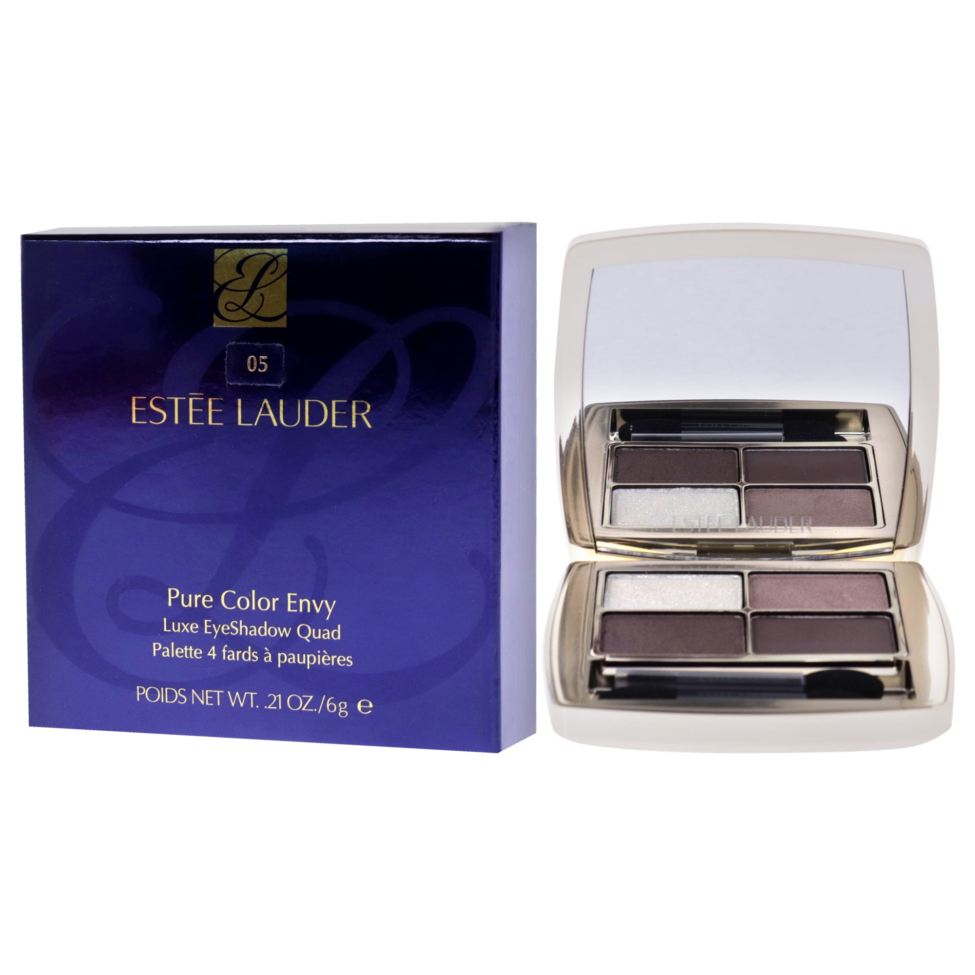 Estee Lauder Pure Color Envy Luxe Eyeshadow Quad - 05 Grey Haze , 0.21 oz Eye Shadow