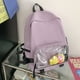 thumbnail image 4 of Mochila de estudiante para mujer, bolsas de libros escolares bonitas portátiles, Bolso para adolescentes (púrpura), 4 of 8