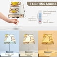 thumbnail image 4 of Lovely Bear Holding Lemon Desk Lamp LED Table Nightstand Lamps with 3 Color Temperatures for Home Bedroom Living Room Decor 6x11, 4 of 8