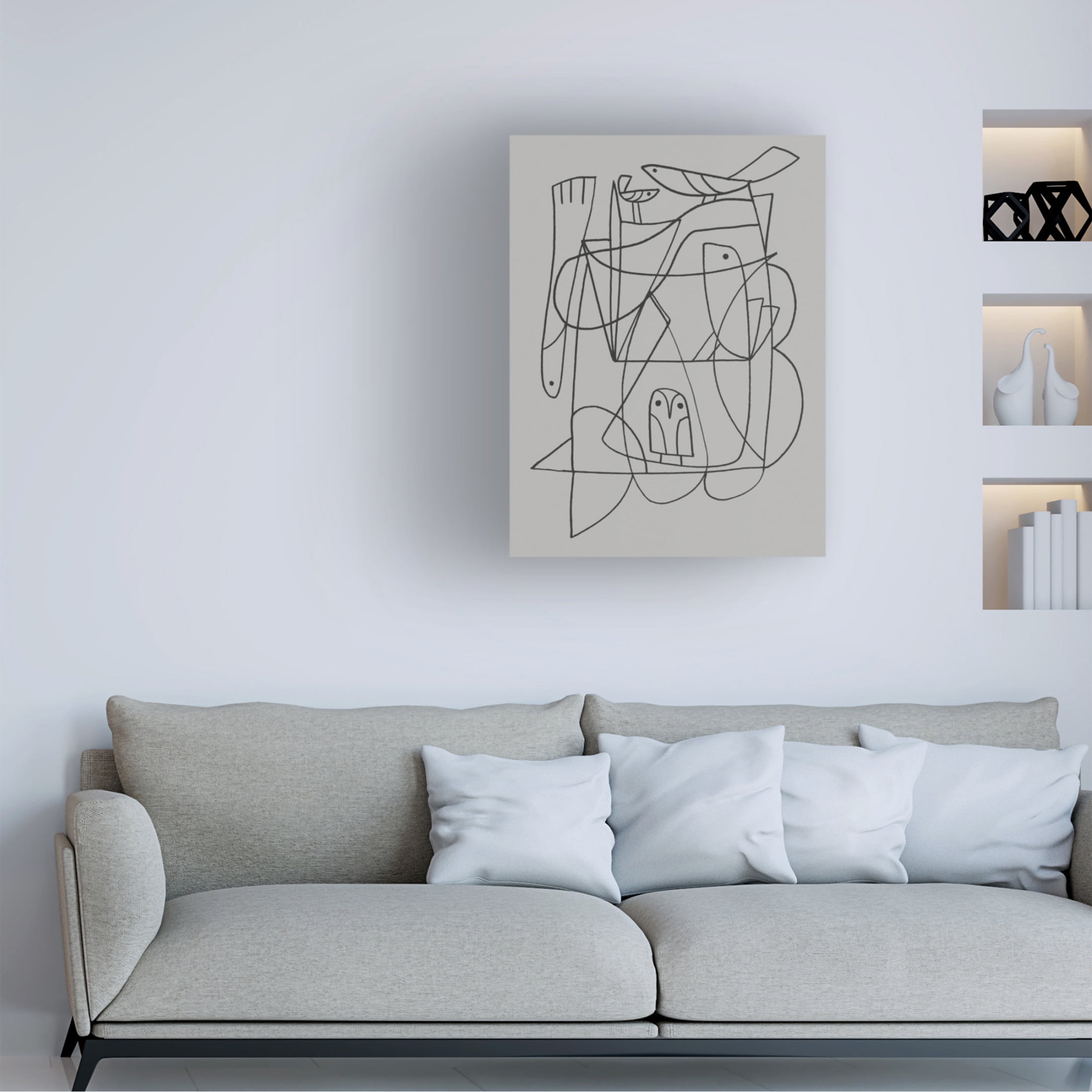 Trademark Fine Art Dan Hobday  Daily No2 Canvas Wall Art