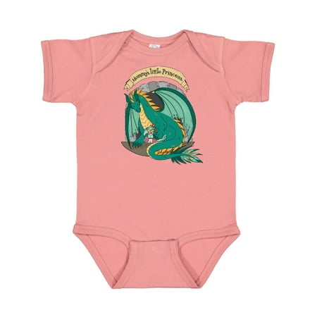 

Inktastic Mommy s Little Princess with Dragon Gift Baby Boy or Baby Girl Bodysuit