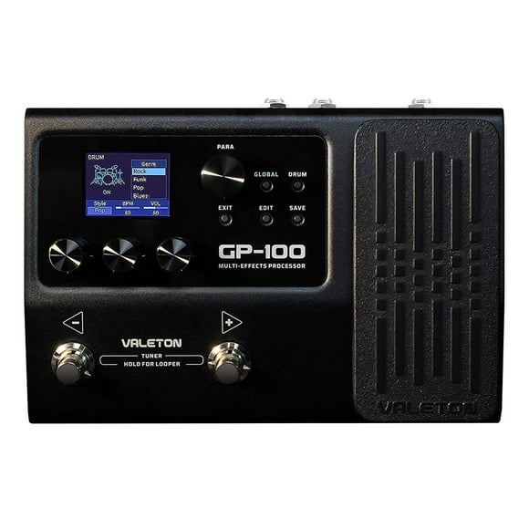 Amplificador de guitarra y bajo Valeton GP-100 con procesador multiefectos