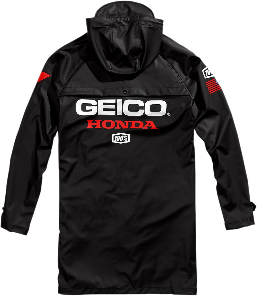 100% GEICO Honda Slicker Raincoat - Black - Walmart.com