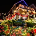 thumbnail image 4 of Luces de cadena Uptotop 2 paquetes 12 m 200 LED multicolores impermeables, 4 of 7