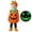 Orange, variant on Gunia Baby Pumpkin Costume For Boys Girls Glow In The Dark Cosplay Halloween Costumes Role Play Toddler Dress Up Outfit Holiday Party Wear,Orange