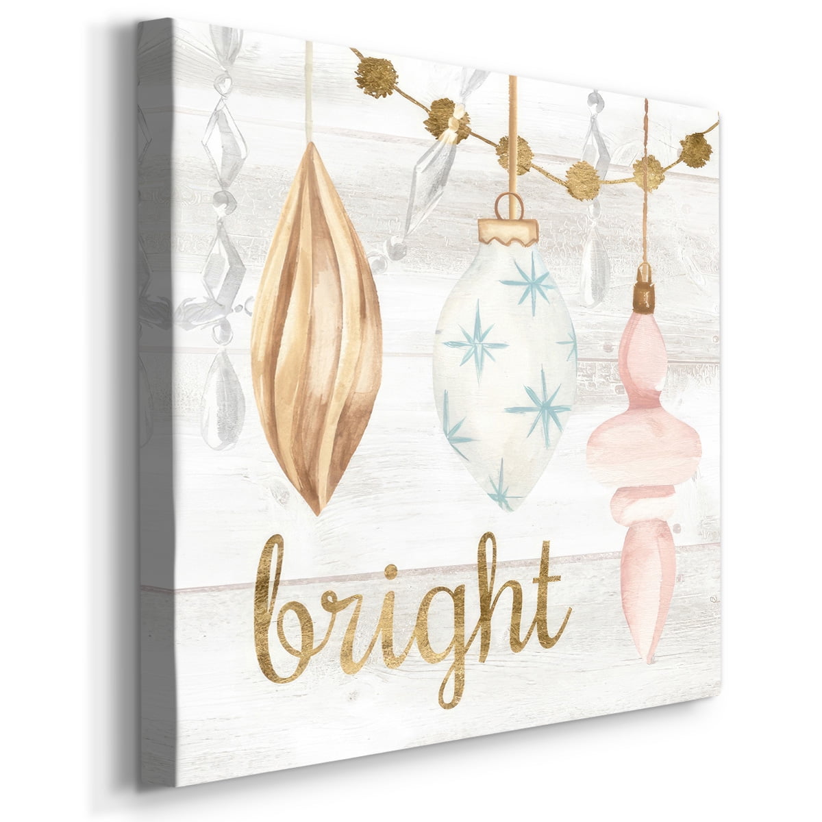 Elegant Ornaments IV- Gallery Wrapped Canvas