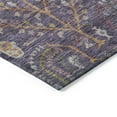 thumbnail image 4 of Addison Rugs Chantille Indoor/Outdoor Transitional Floral Eggplant Washable Rectangle Rug, 3' x 5', 4 of 6