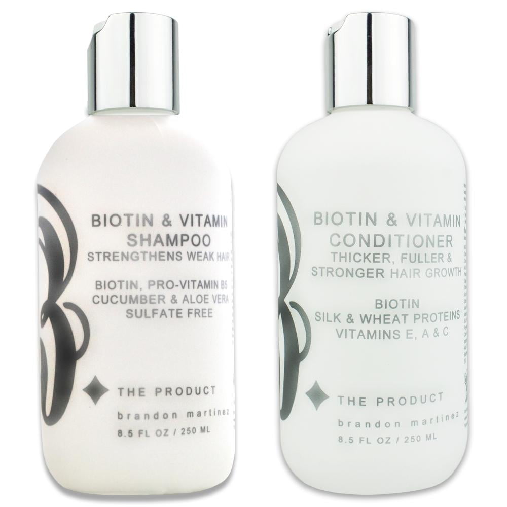 Biotin Shampoo & Conditioner for Hair Growth Set, Thickening Anti Hair
