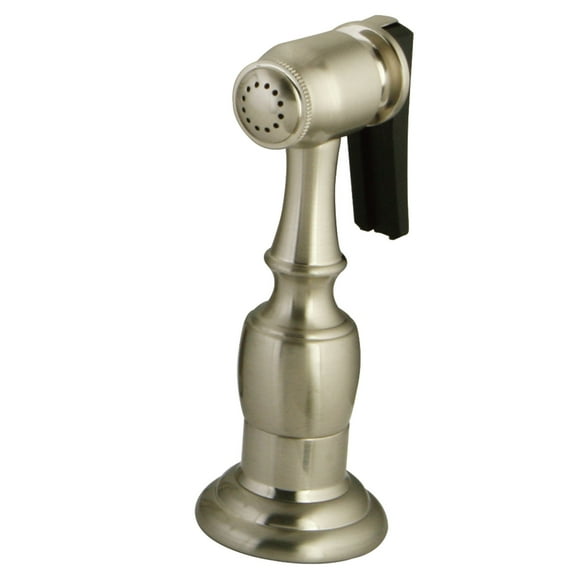 Kingston Brass KBSPR8 Brass Kitchen Faucet Side Sprayer in Brushed Nickel