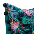 thumbnail image 6 of Classic Accessories Vera Bradley by   Water-Resistant Accent Pillow with Poms, 18 x 18 x 8 Inch, 2 Pack, 6 of 6