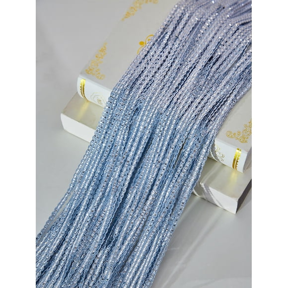 Namzi Paquete de 2 cortinas de 39 x 79 pulgadas para puertas, separadores de ambientes, decoración hippie para habitaciones, color gris