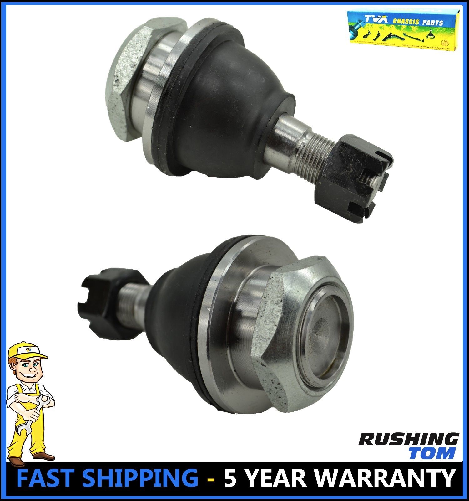 2 Front Lower Ball Joint fits 2003 2004 Nissan Xterra 2000 Frontier 4WD